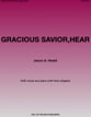 Gracious Savior, Heald SAB choral sheet music cover